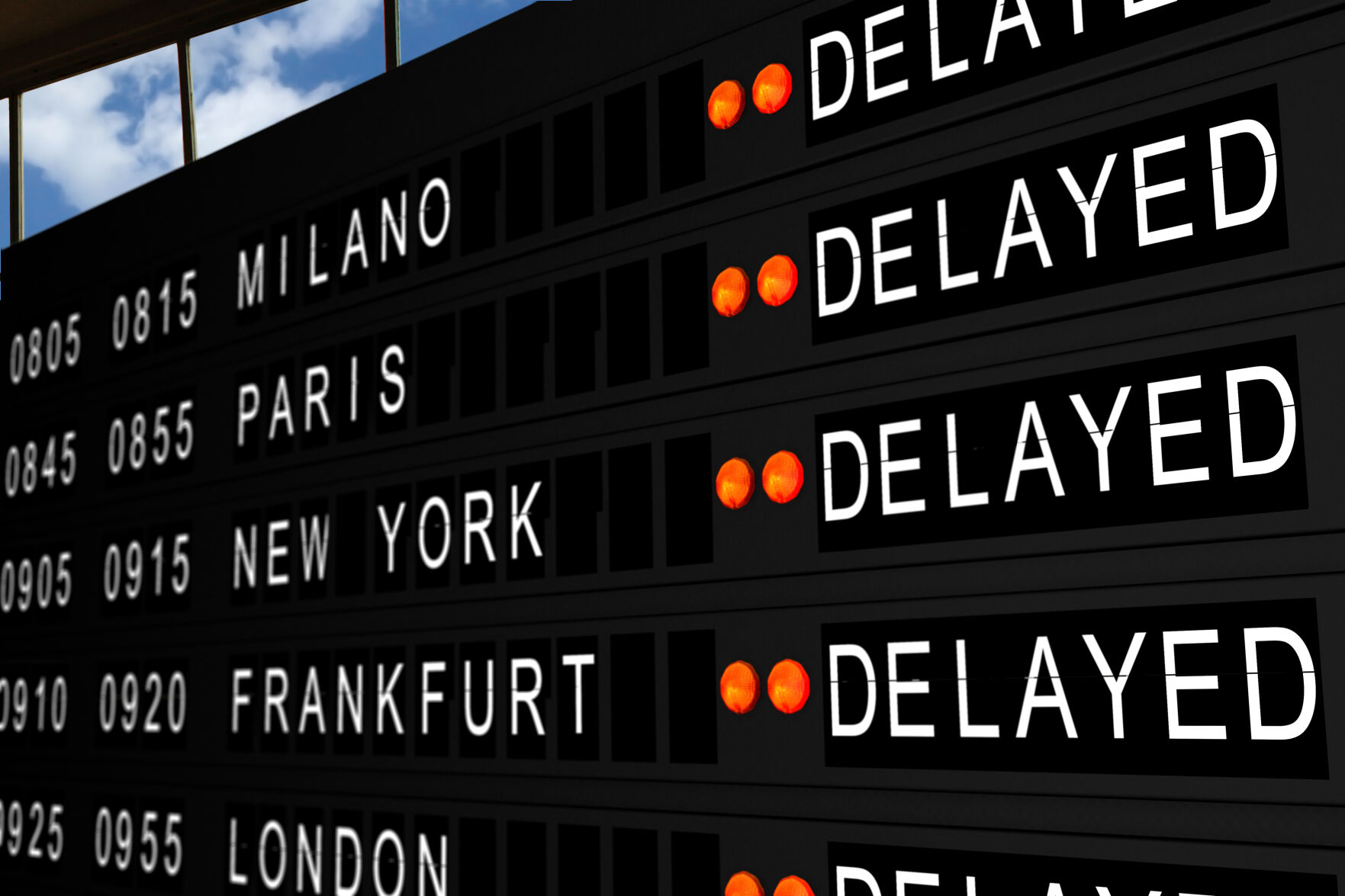 Flight delays